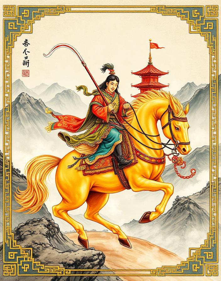 Heavenly Horse Rider