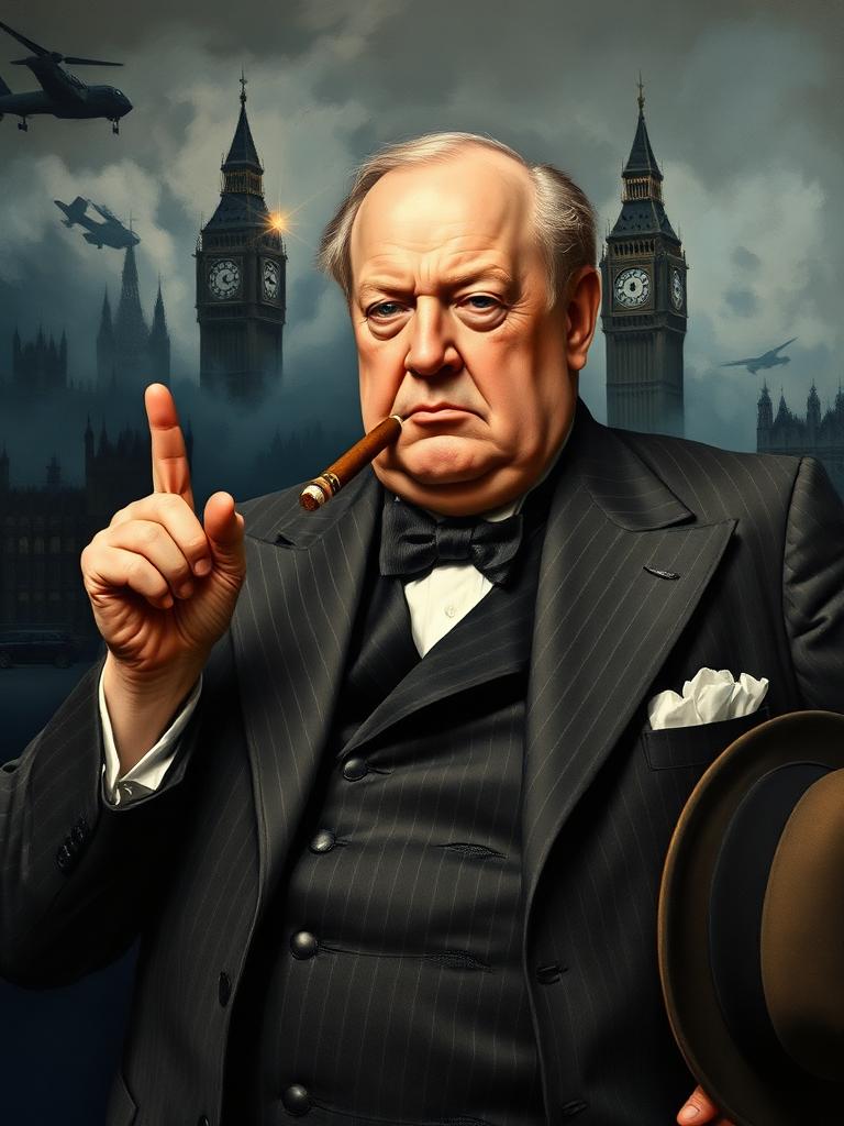 Winston Churchill — The Lion of Britain
